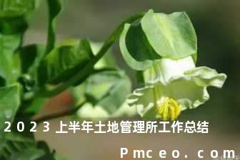 2023上半年土地管理所工作总结 2023上半年土地管理所工作总结