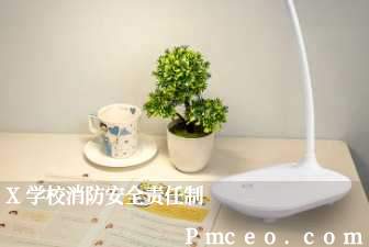 x学校消防安全责任制 x学校消防安全责任制