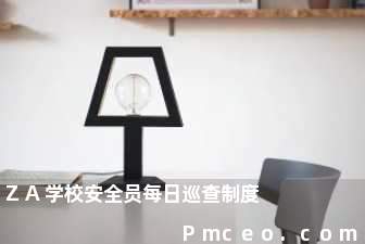 za学校安全员每日巡查制度 za学校安全员每日巡查制度