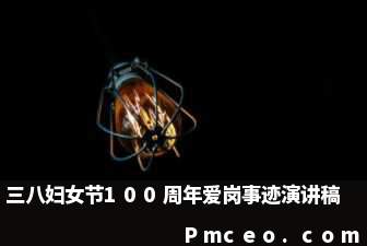 三八妇女节100周年爱岗事迹演讲稿 三八妇女节100周年爱岗事迹演讲稿