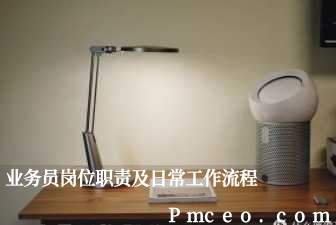 业务员岗位职责及日常工作流程 业务员岗位职责及日常工作流程
