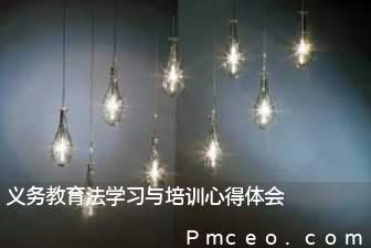 义务教育法学习与培训心得体会 义务教育法学习与培训心得体会