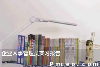 企业人事管理员实习报告 企业人事管理员实习报告