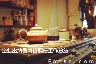 企业出纳员岗位调任工作总结 企业出纳员岗位调任工作总结