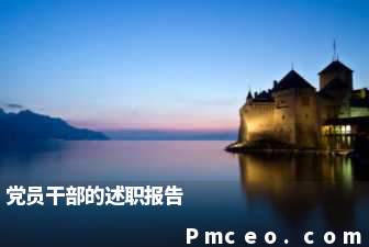 党员干部的述职报告 党员干部的述职报告