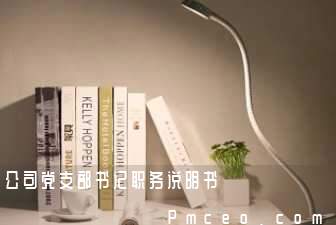 公司党支部书记职务说明书 公司党支部书记职务说明书