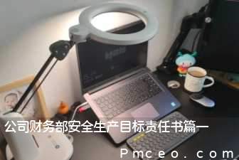 公司财务部安全生产目标责任书篇一 公司财务部安全生产目标责任书篇一