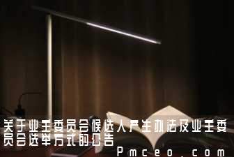 关于业主委员会候选人产生办法及业主委员会选举方式的公告 关于业主委员会候选人产生办法及业主委员会选举方式的公告
