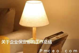 关于企业保安部的工作总结 关于企业保安部的工作总结