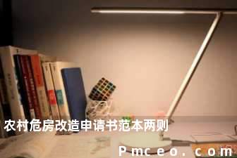 农村危房改造申请书范本两则 农村危房改造申请书范本两则