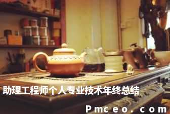 助理工程师个人专业技术年终总结 助理工程师个人专业技术年终总结