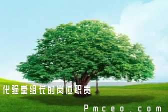 化验室组长的岗位职责 化验室组长的岗位职责