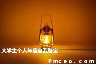 大学生个人年度自我鉴定 大学生个人年度自我鉴定