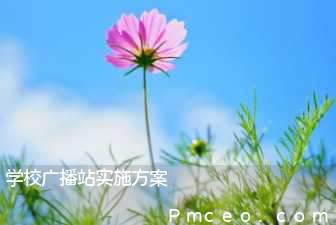学校广播站实施方案 学校广播站实施方案