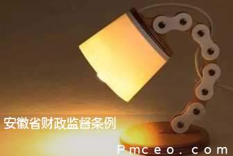 安徽省财政监督条例 安徽省财政监督条例