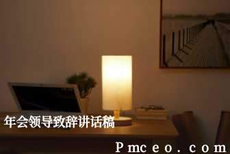 年会领导致辞讲话稿 年会领导致辞讲话稿