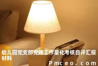 幼儿园党支部党建工作量化考核自评汇报材料 幼儿园党支部党建工作量化考核自评汇报材料