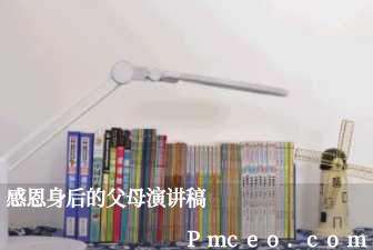 感恩身后的父母演讲稿 感恩身后的父母演讲稿