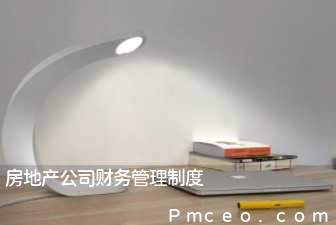 房地产公司财务管理制度 房地产公司财务管理制度