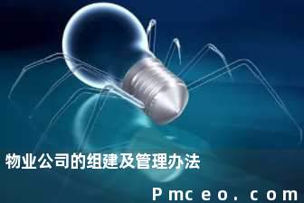 物业公司的组建及管理办法 物业公司的组建及管理办法
