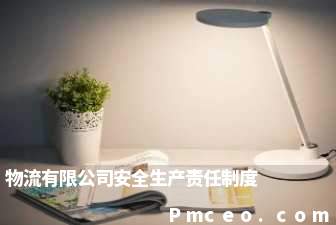 物流有限公司安全生产责任制度 物流有限公司安全生产责任制度