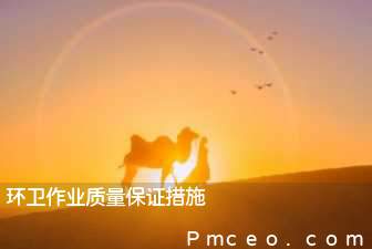 环卫作业质量保证措施 环卫作业质量保证措施