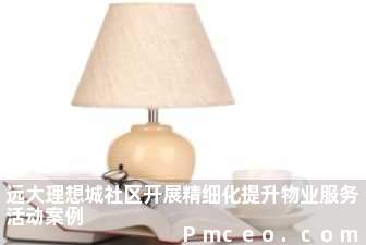远大理想城社区开展精细化提升物业服务活动案例 远大理想城社区开展精细化提升物业服务活动案例