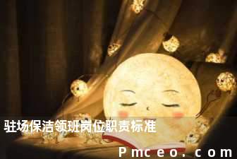 驻场保洁领班岗位职责标准 驻场保洁领班岗位职责标准